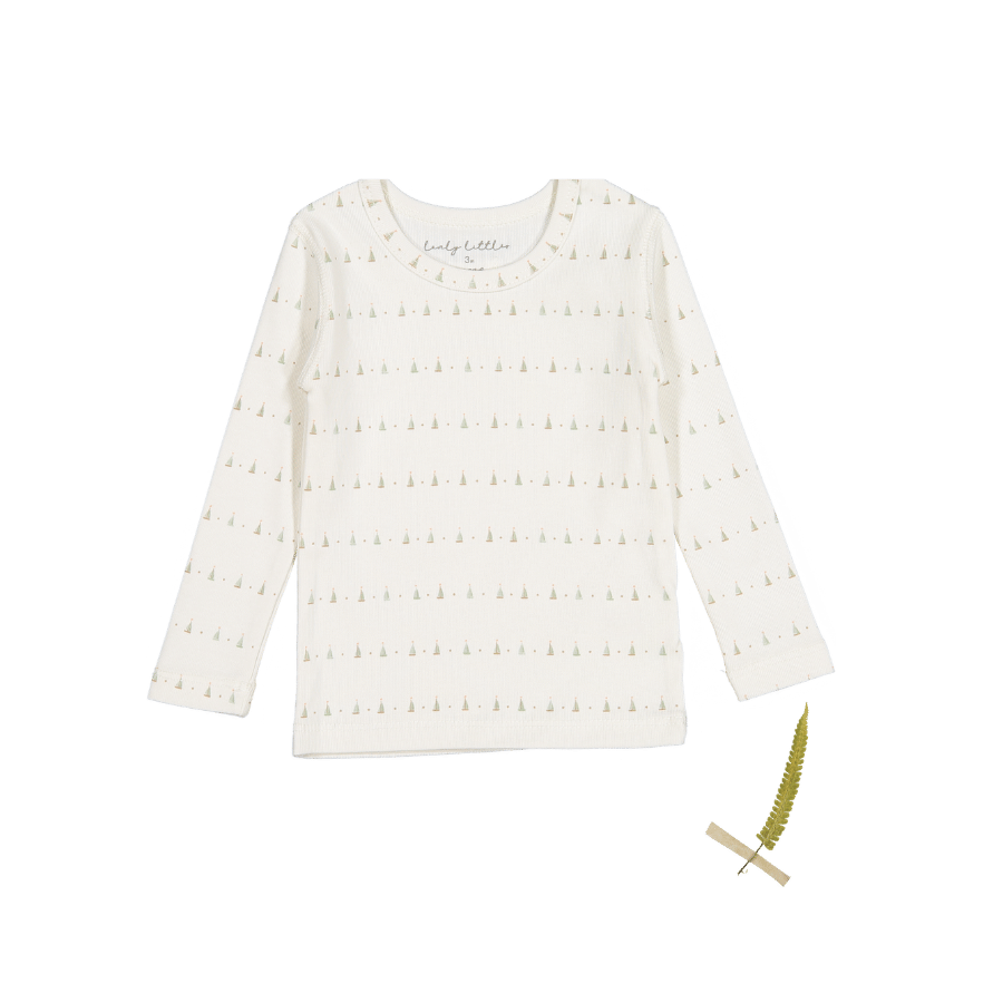 The Printed Long Sleeve Tee - Mini Sailboat