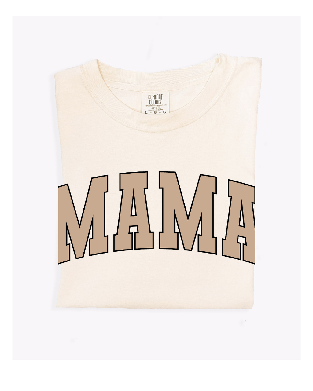 Mama Classic Collegiate Varsity graphic t-shirt in a relaxed fit