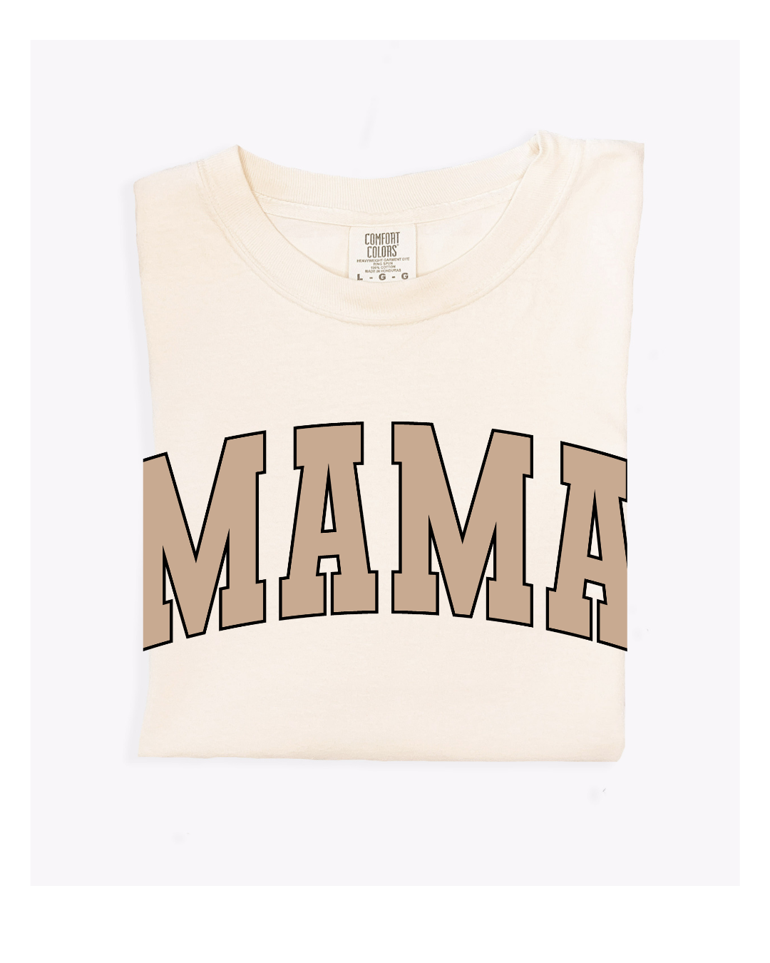 Mama Classic Collegiate Varsity graphic t-shirt in a relaxed fit