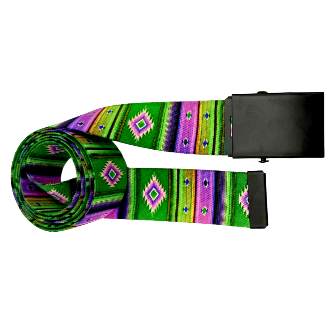 Tribal Belt - Small to Plus Size - Multiple Buckle Options