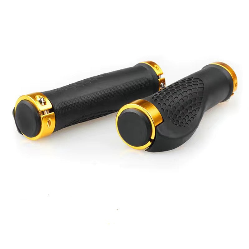 Anti-Slip Mountain Bike Handlebar Grips with Aluminum Alloy Locks