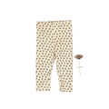 The Printed Legging -  Neutral Floral