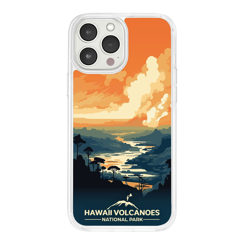 National Parks Hawaii Volcanoes HD Apple iPhone 13 Series Mag-Safe Phone Case