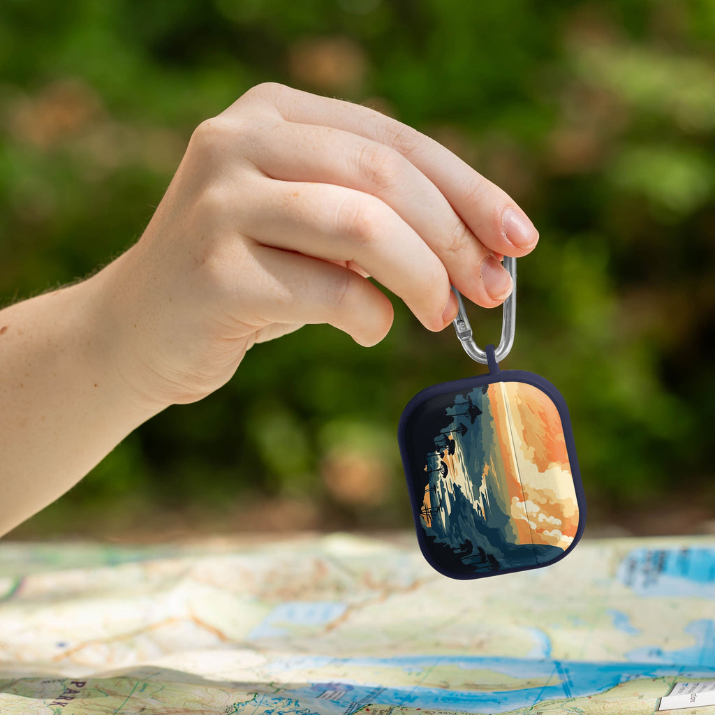 National Parks Hawaii Volcanoes HDX Apple Airpods Gen 3 Case Cover