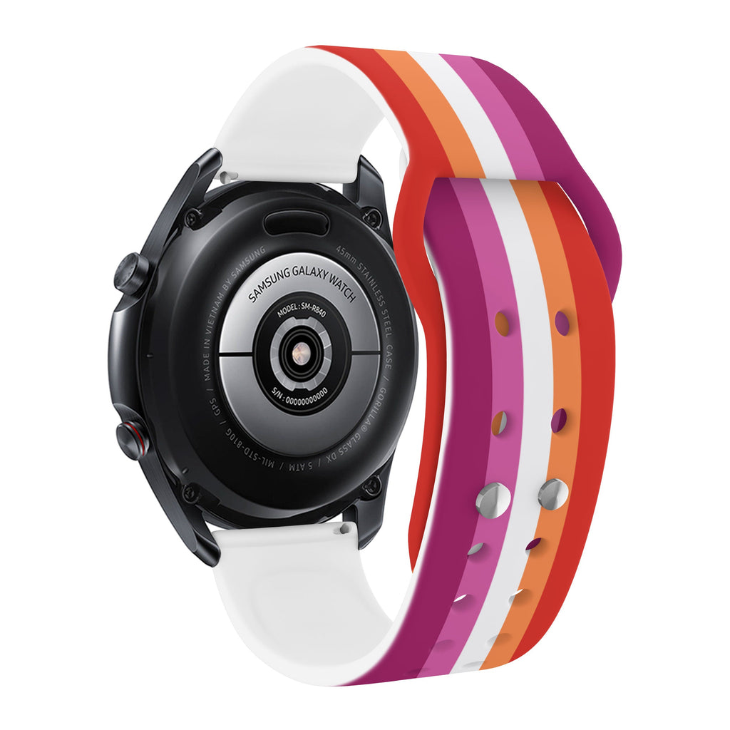 Pride HD  Watchband for Samsung, Garmin, Fossil, and More for Samsung, Garmin, Fossil, and More