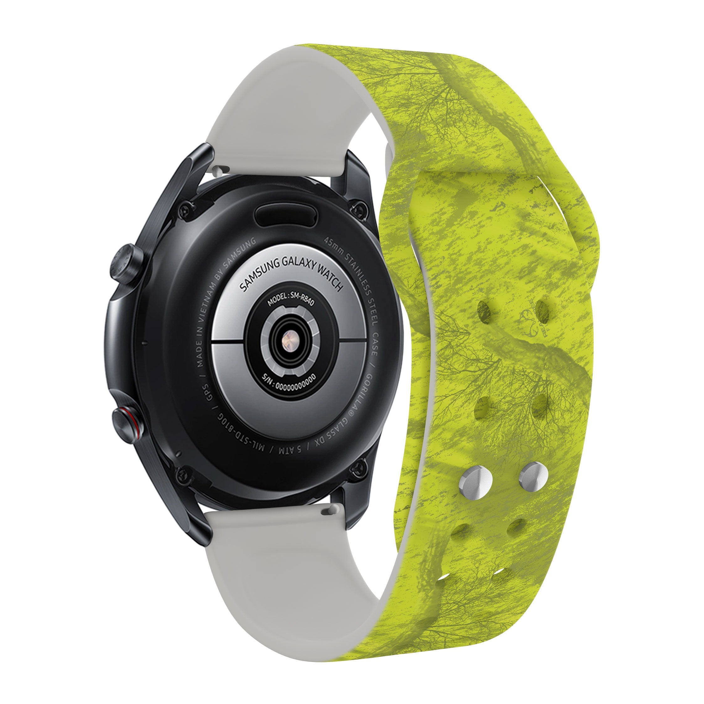 Realtree Fishing HD  Watchband for Samsung, Garmin, Fossil, and More for Samsung, Garmin, Fossil, and More