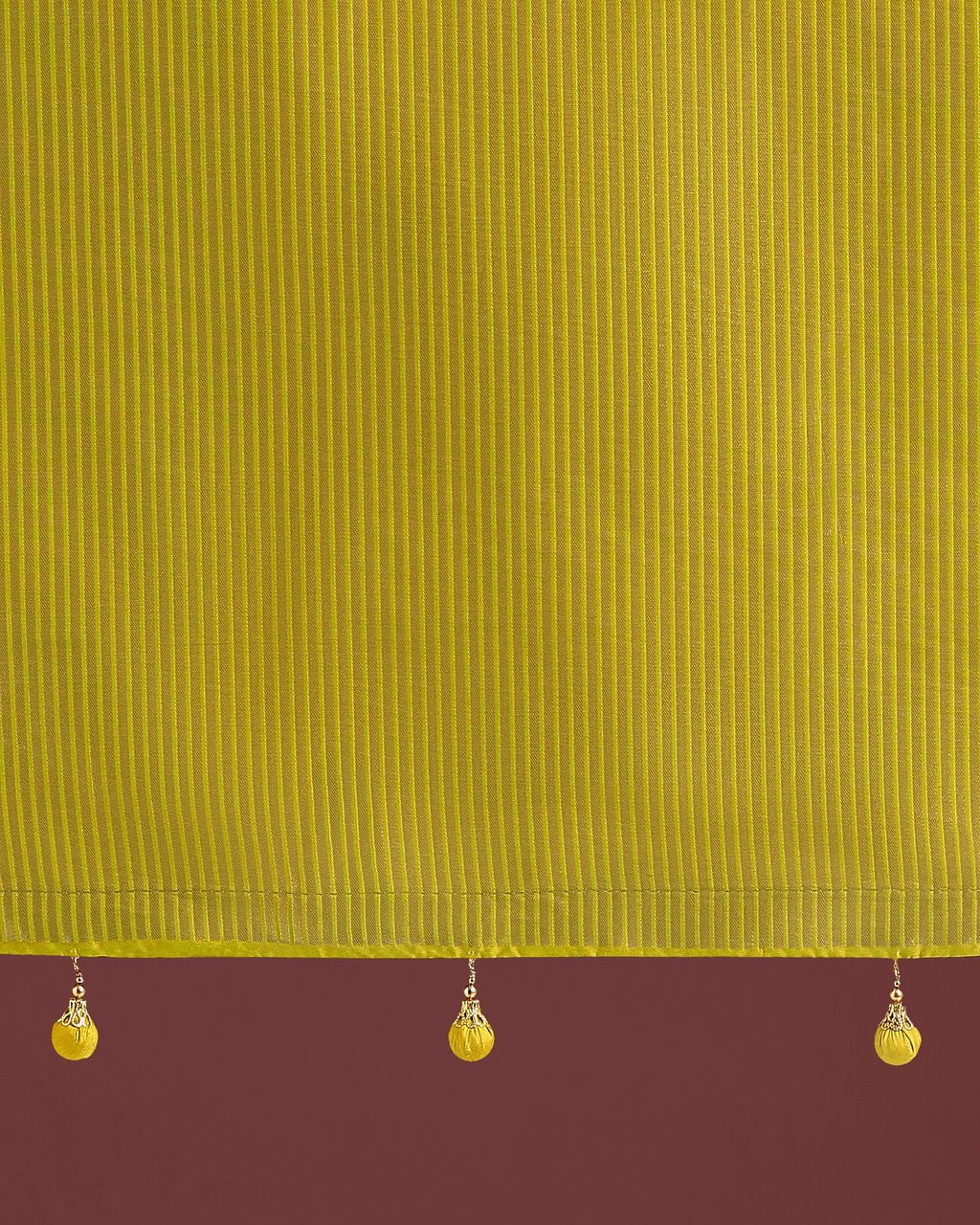 Parrot Green Banarasi Silk Saree with Traditional Zaal Pattern
