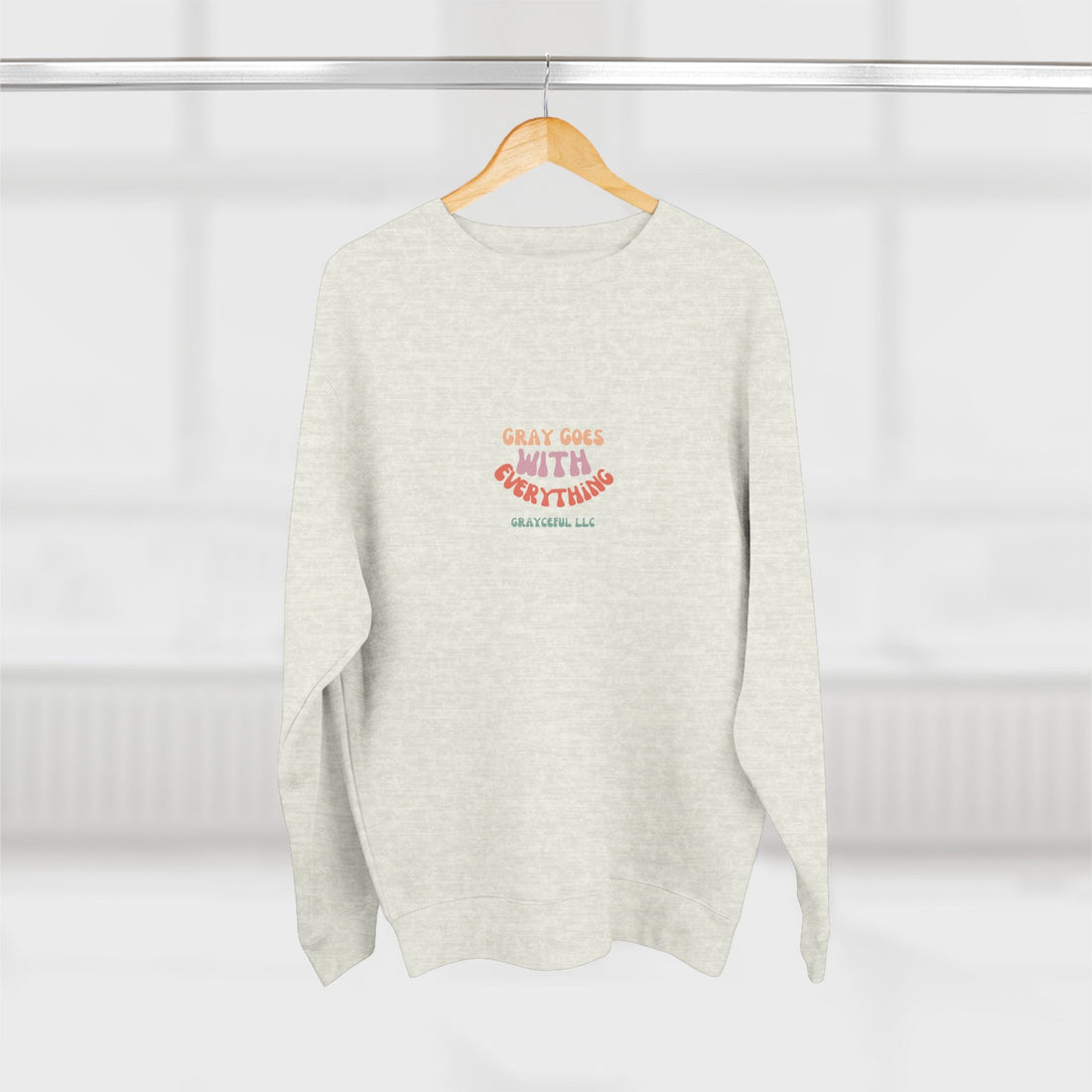 Unisex Crewneck Sweatshirt: Premium 3-End Fleece Pullover