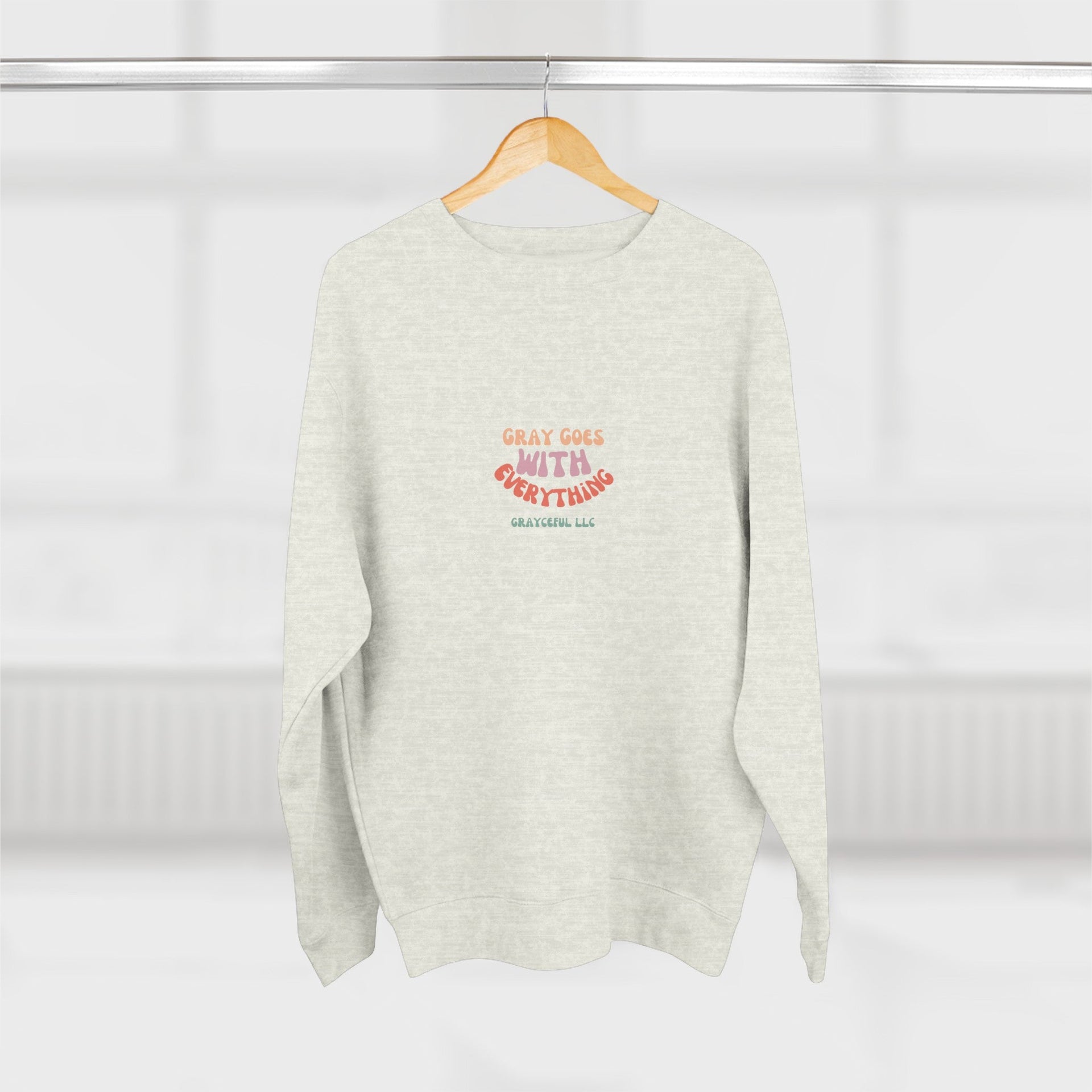 Unisex Crewneck Sweatshirt: Premium 3-End Fleece Pullover