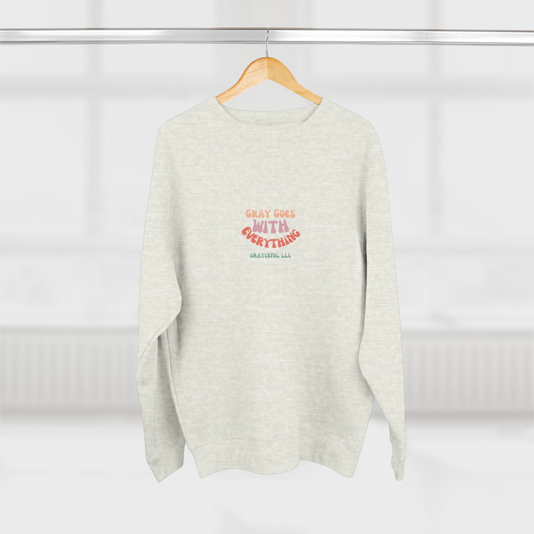 Unisex Crewneck Sweatshirt: Premium 3-End Fleece Pullover