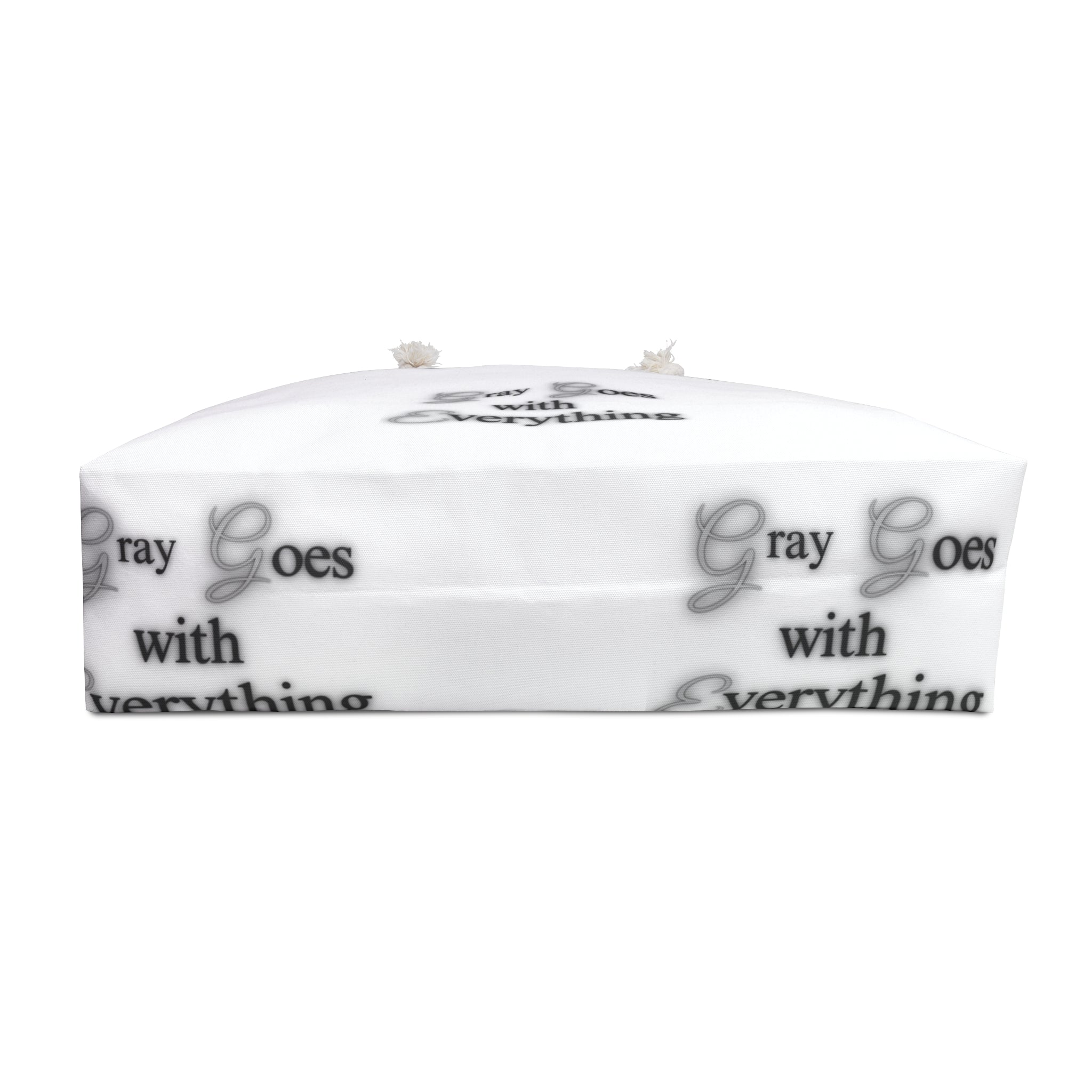 Gray Goes With Everything Weekender Travel Bag