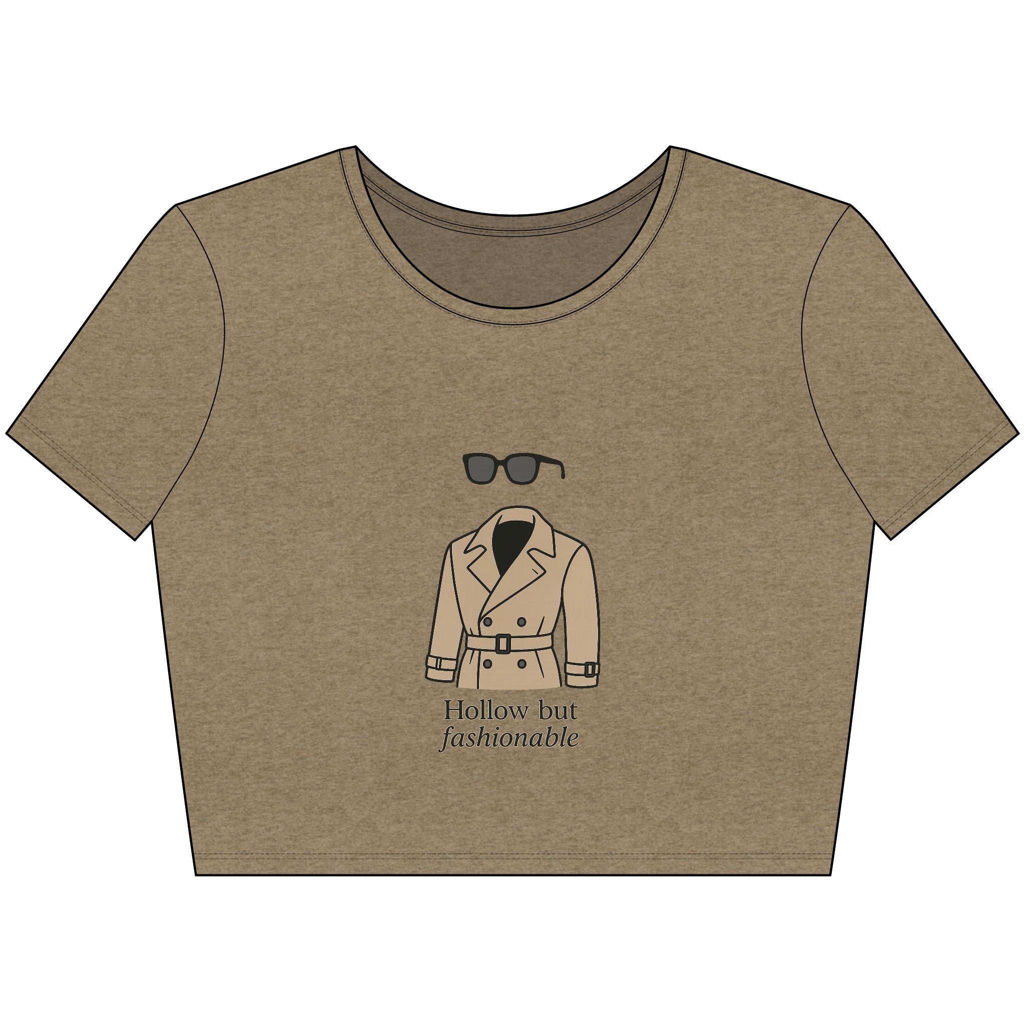 Hollow but Fashionable - Crop Top