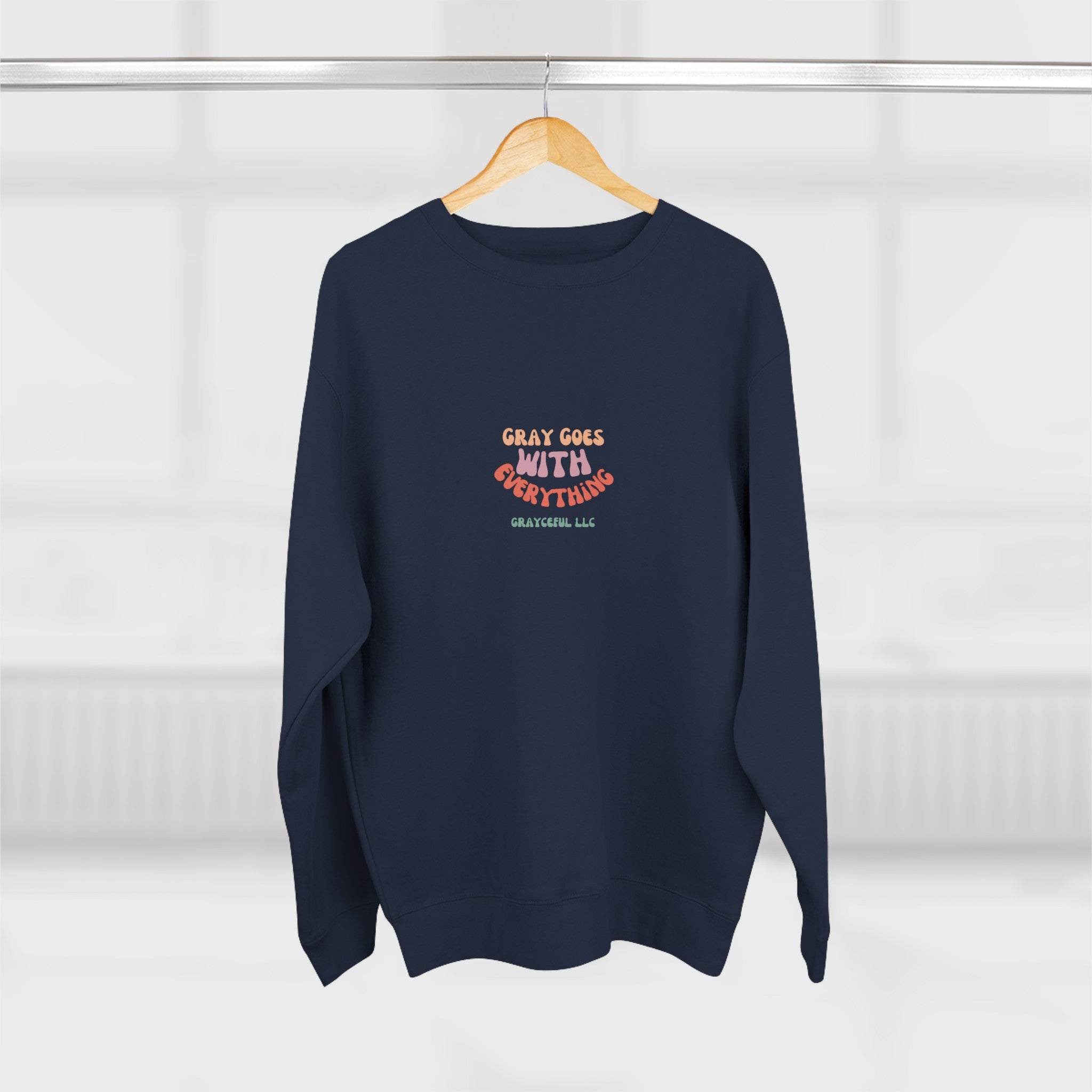 Unisex Crewneck Sweatshirt: Premium 3-End Fleece Pullover