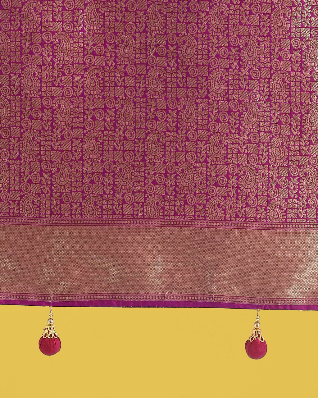 Multi Colour Banarasi Silk Classic Saree with Zari Weaving