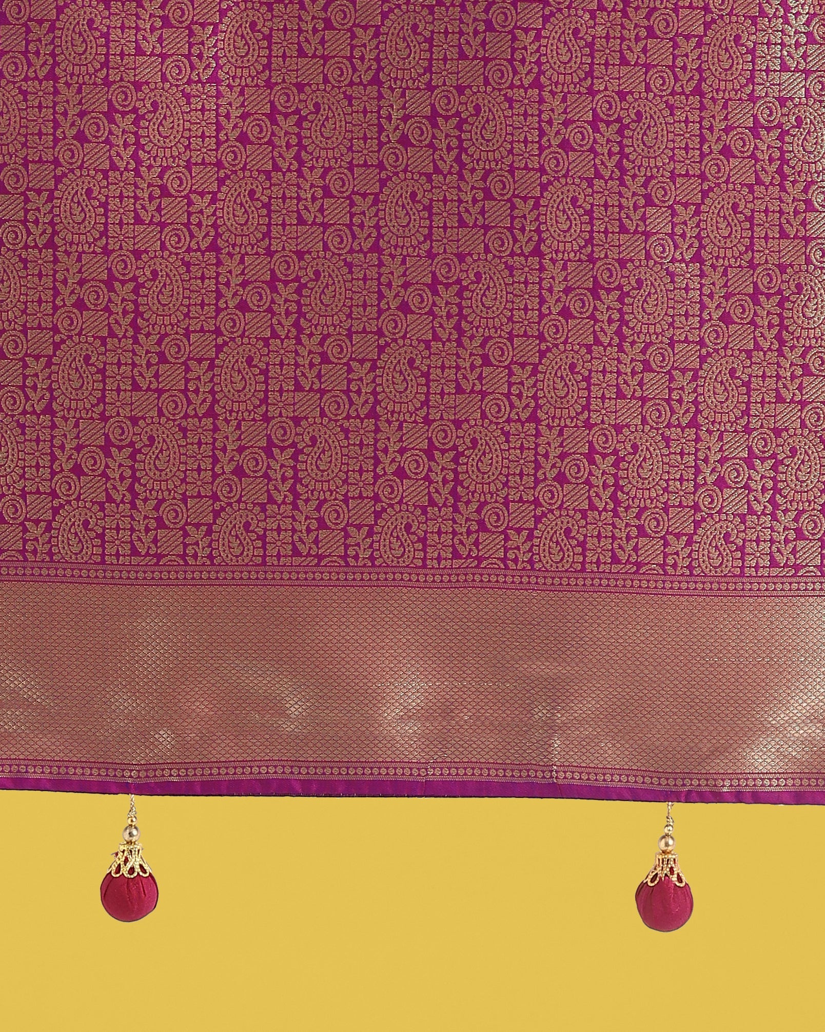 Multi Colour Banarasi Silk Classic Saree with Zari Weaving