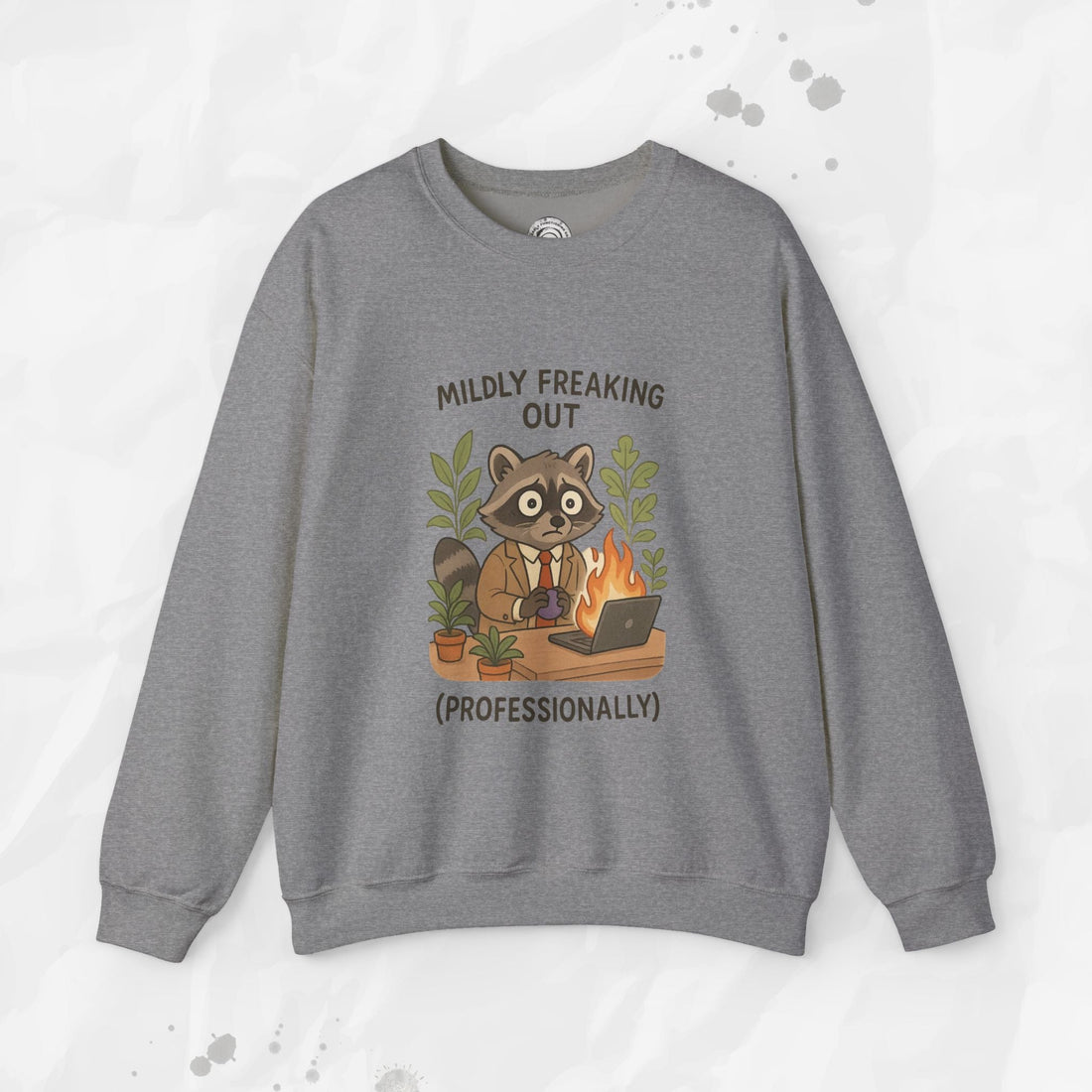 Mildly Freaking Out (Professionally) - Crewneck Sweatshirt