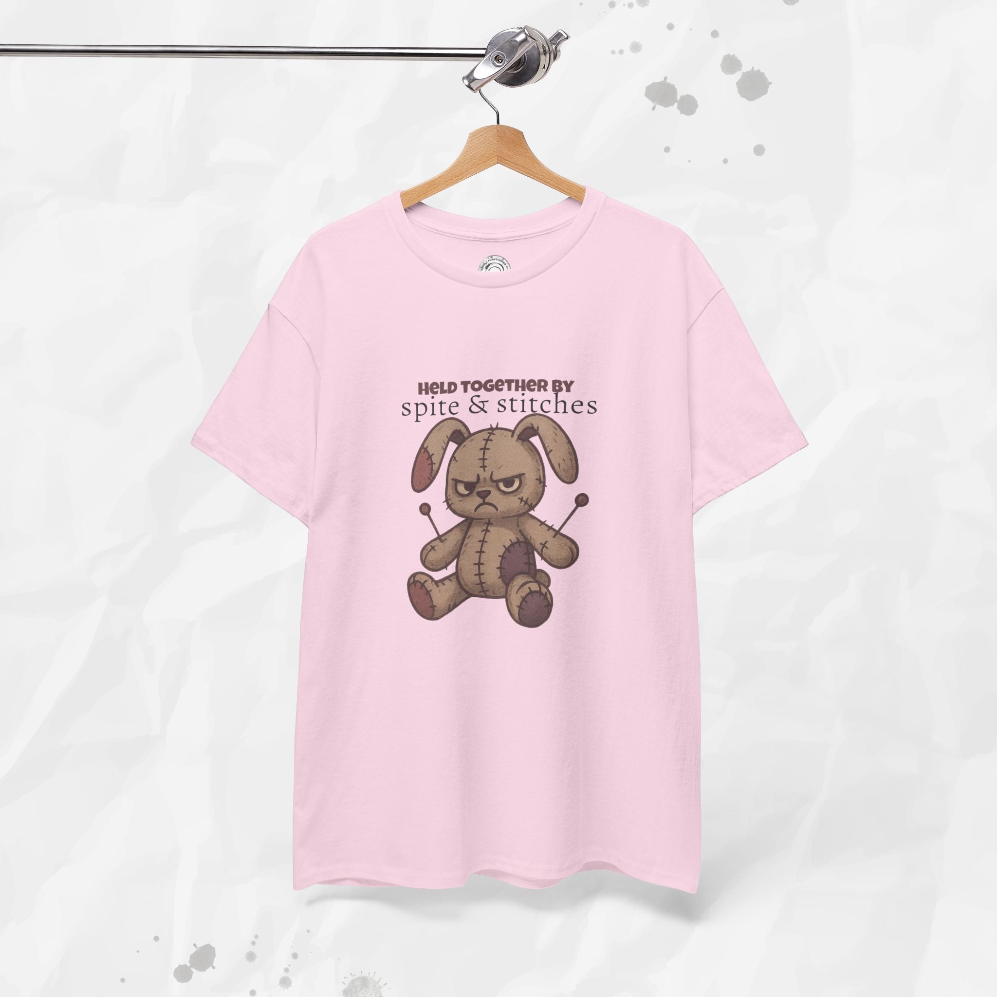 Held Together by Spite & Stitches - T-Shirt