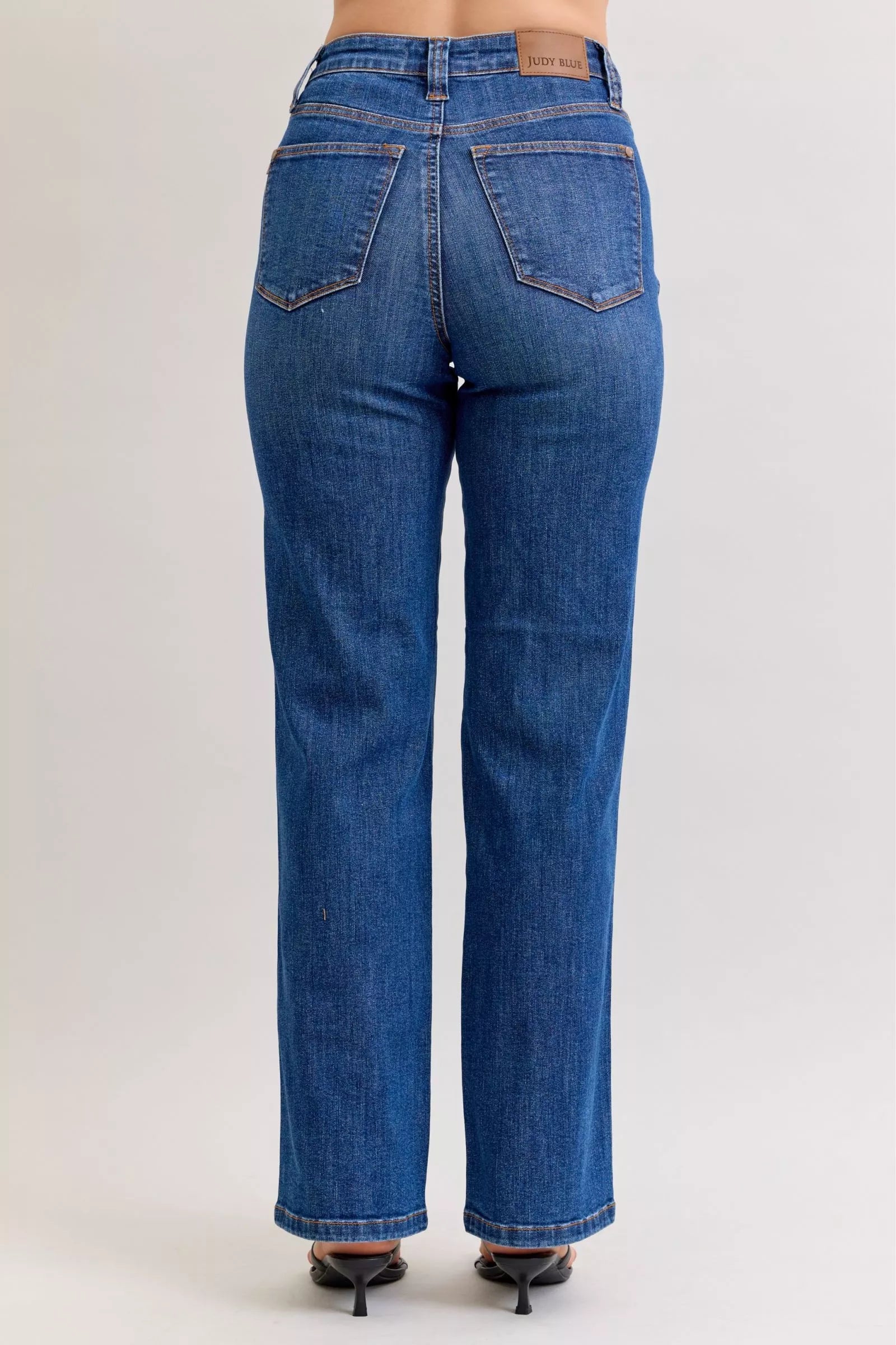 Judy Blue High Waist Tummy Control Straight Jeans