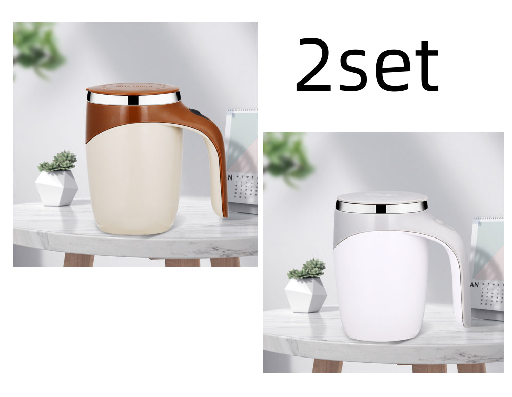 Automatic Self-Stirring Electric Coffee Mug for Home and Office