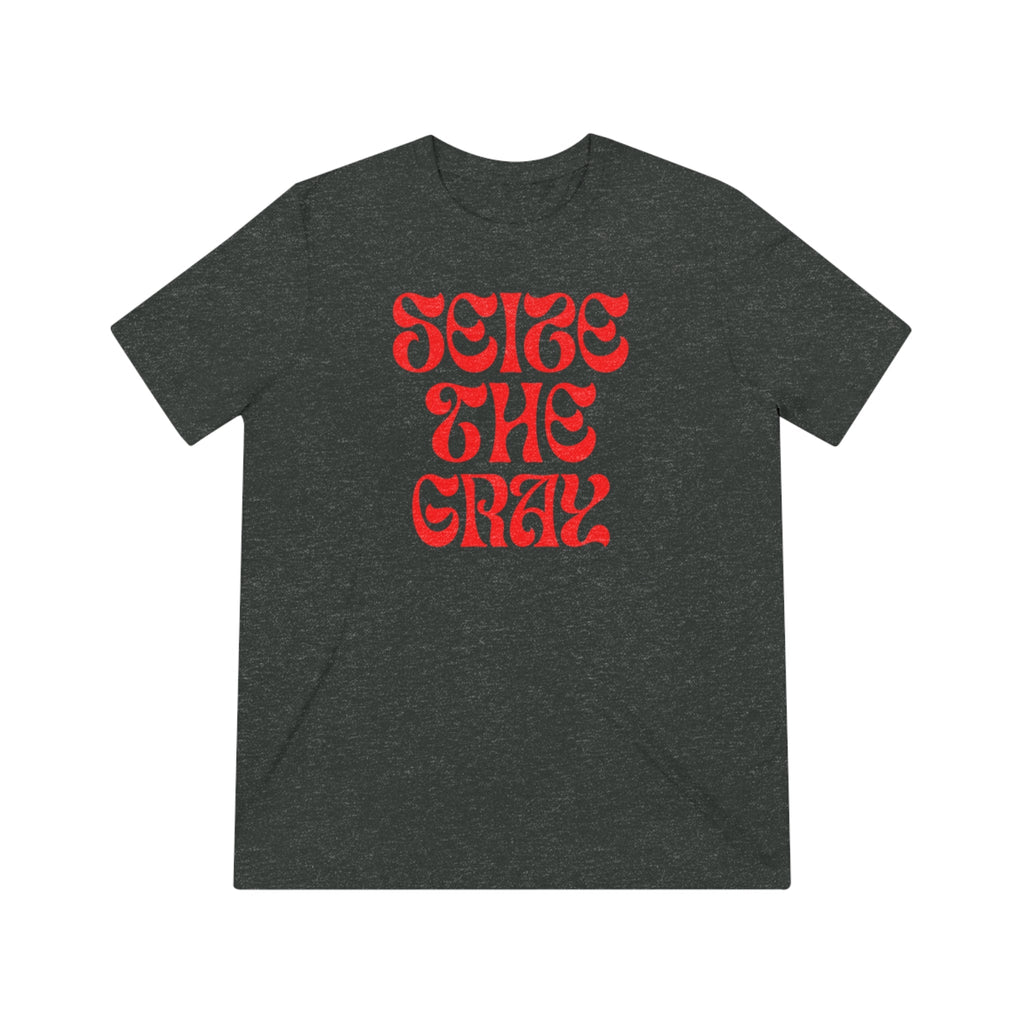 Seize the Gray Unisex Triblend T-Shirt - Versatile Everyday Tee