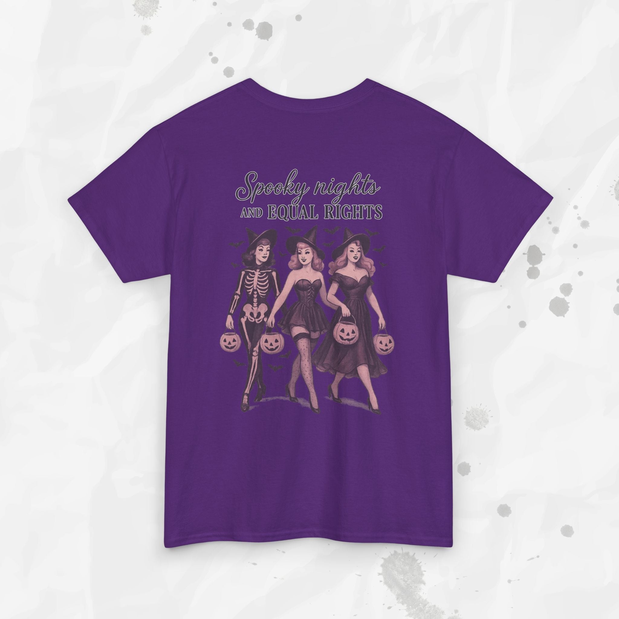 Spooky Nights and Equal Rights - T-Shirt