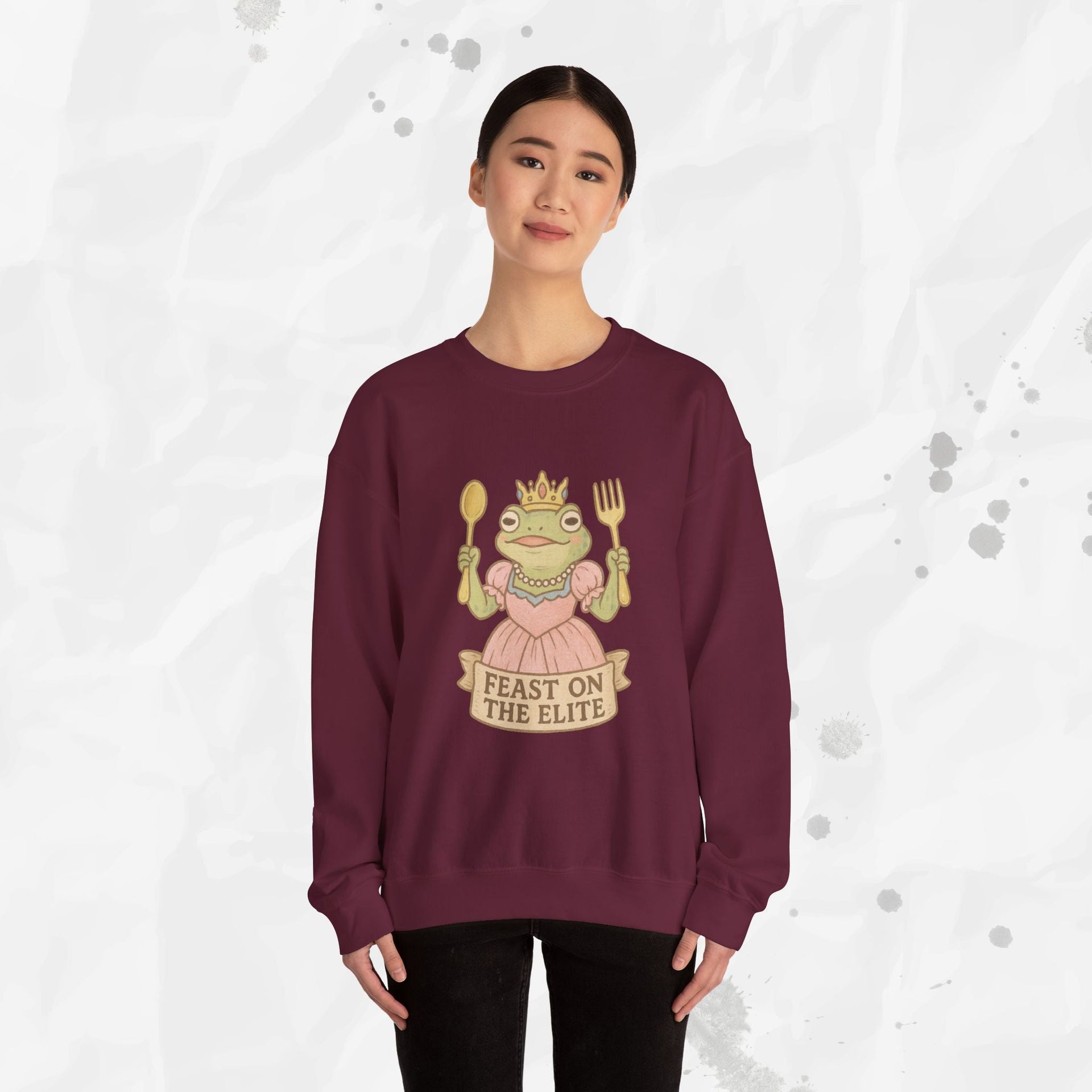 Feast on the Elite – Crewneck Sweatshirt