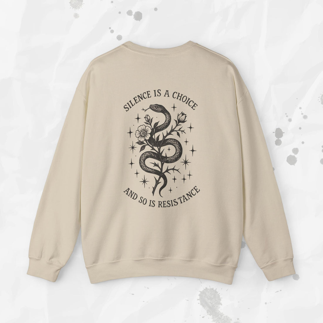 Silence Is a Choice - Crewneck Sweatshirt