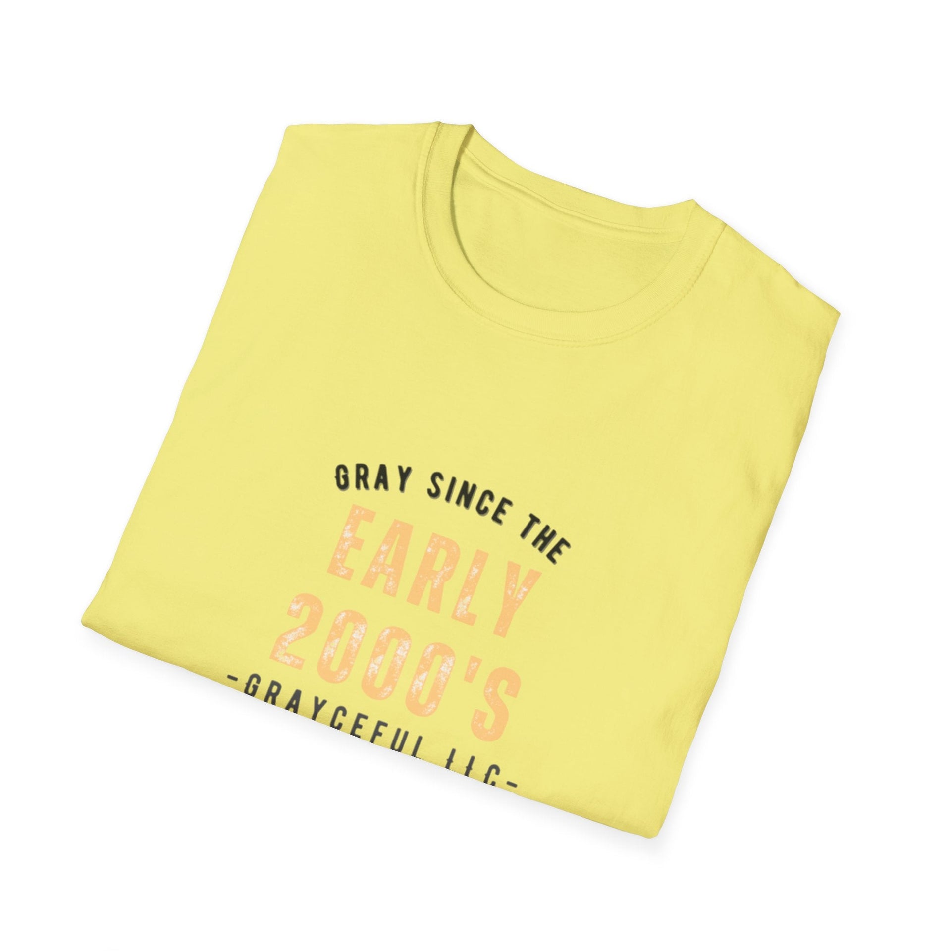Unisex Softstyle Cotton Crewneck T-Shirt: Minimalist Casual Tee