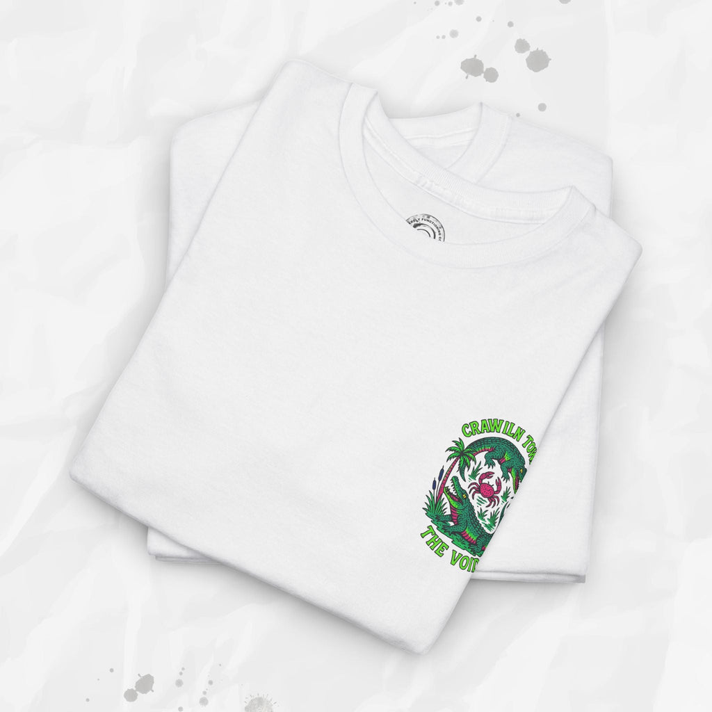 Crawlin’ Towards the Void – T-Shirt (Pocket Print)