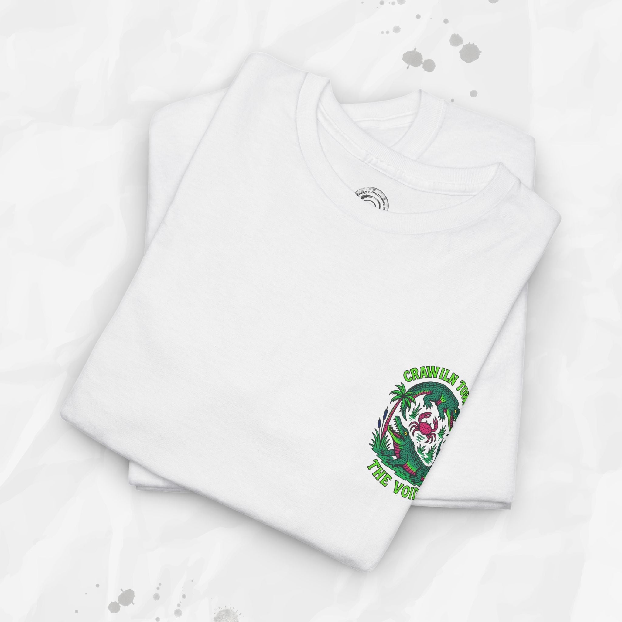 Crawlin’ Towards the Void – T-Shirt (Pocket Print)