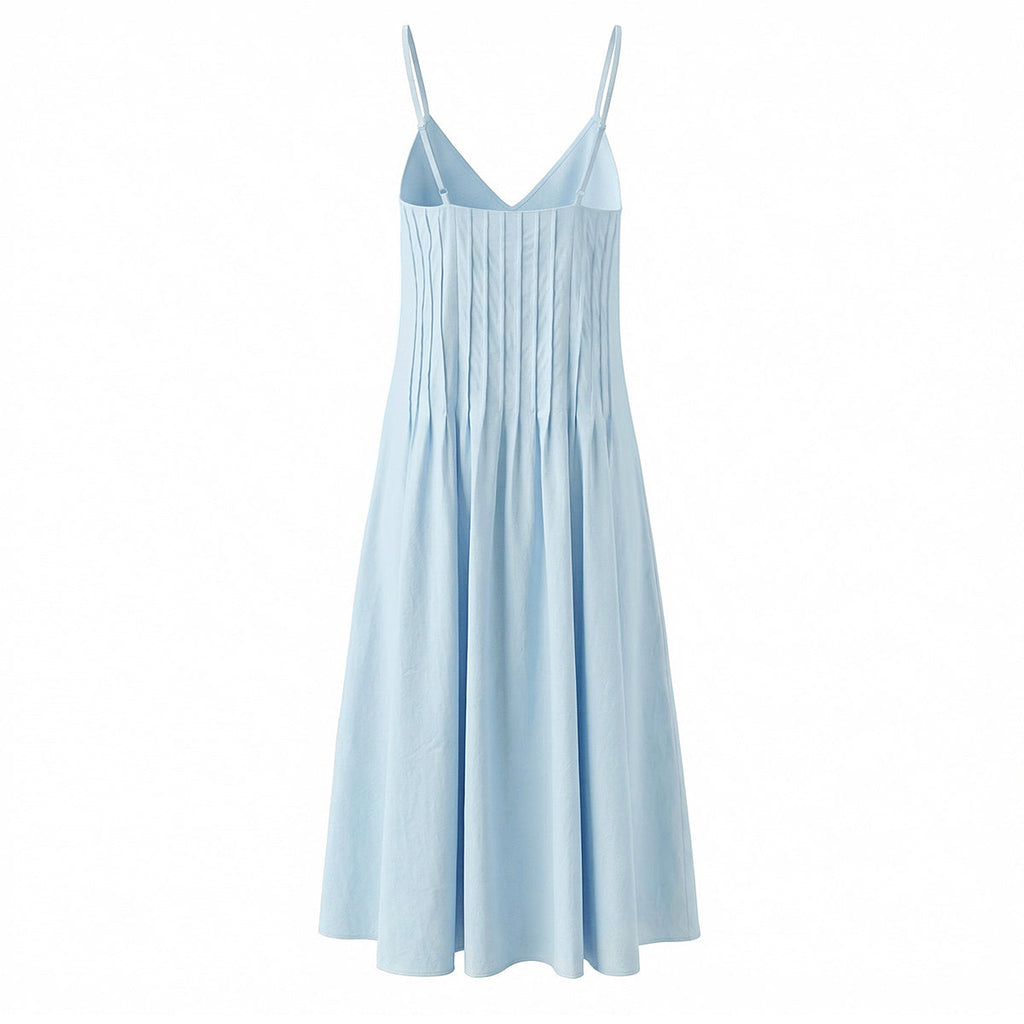 Women Clothing Simple Wear Strap Length Dress