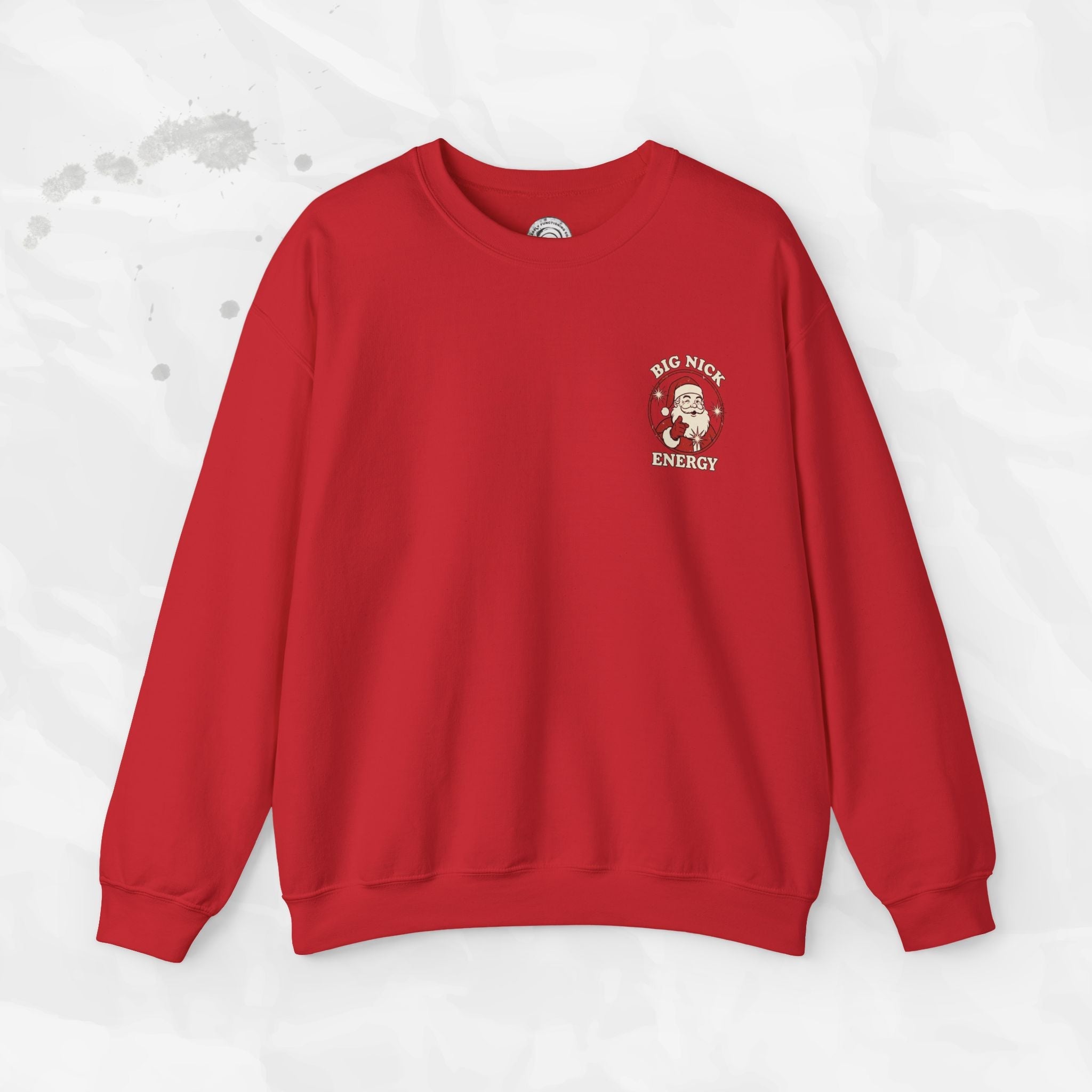Big Nick Energy – Crewneck Sweatshirt (Pocket Print)
