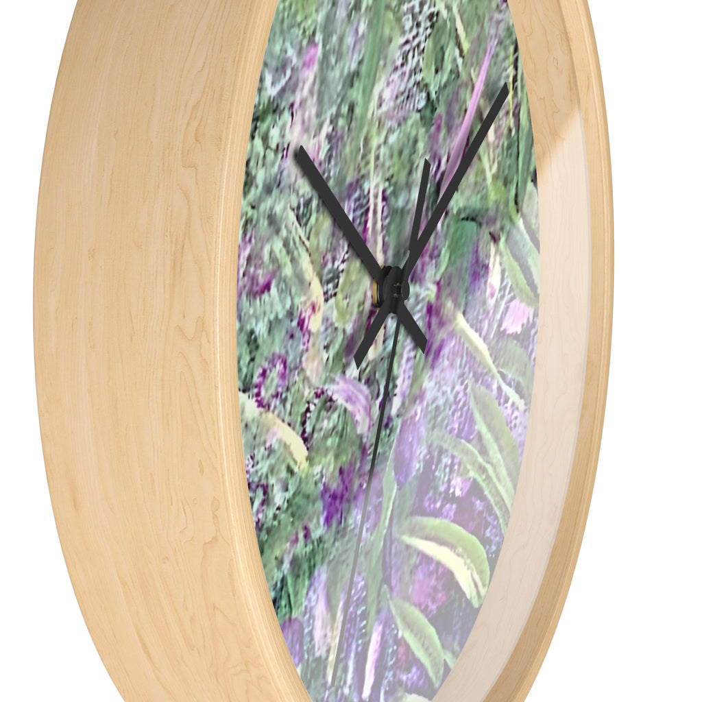 Wildflower Wall Clock