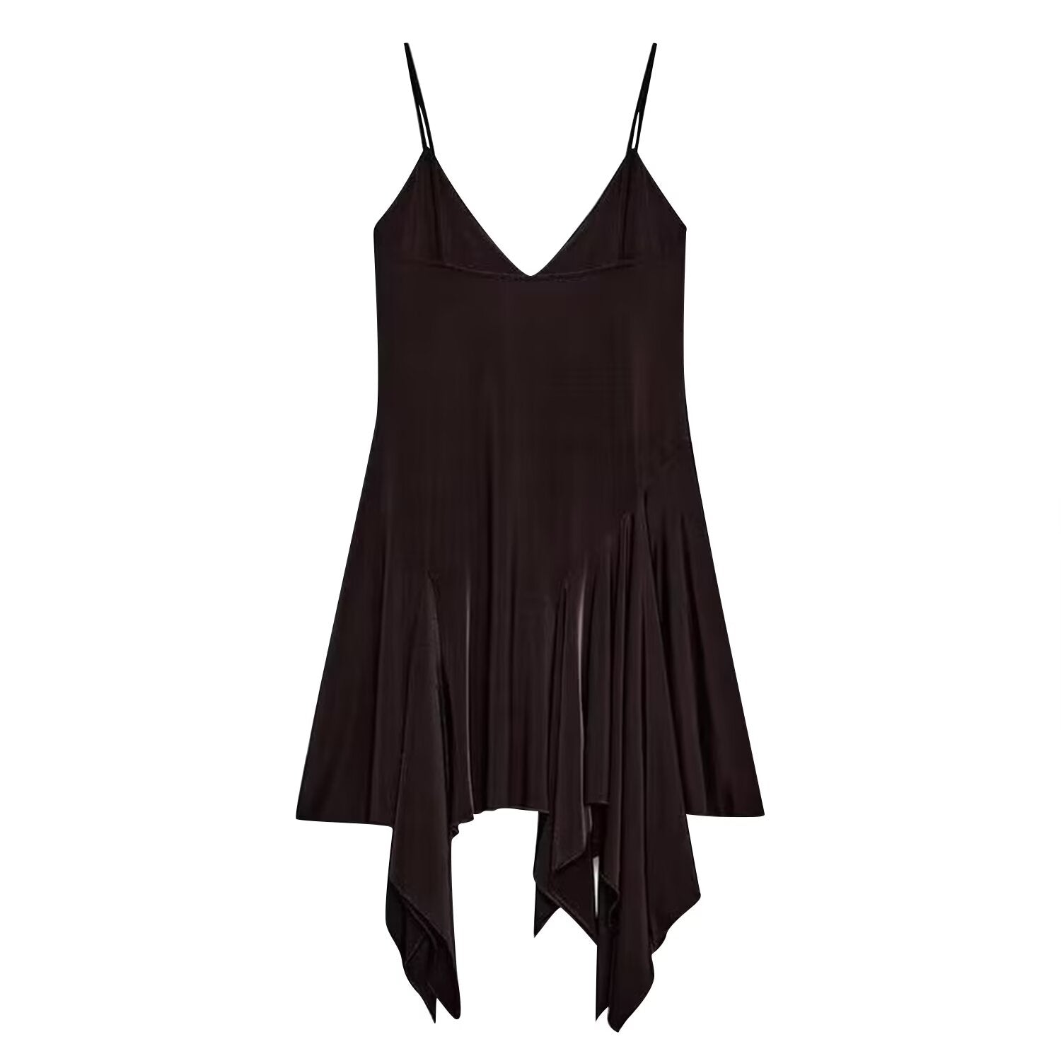 Women Clothing Fashionable Asymmetric Cami Dress