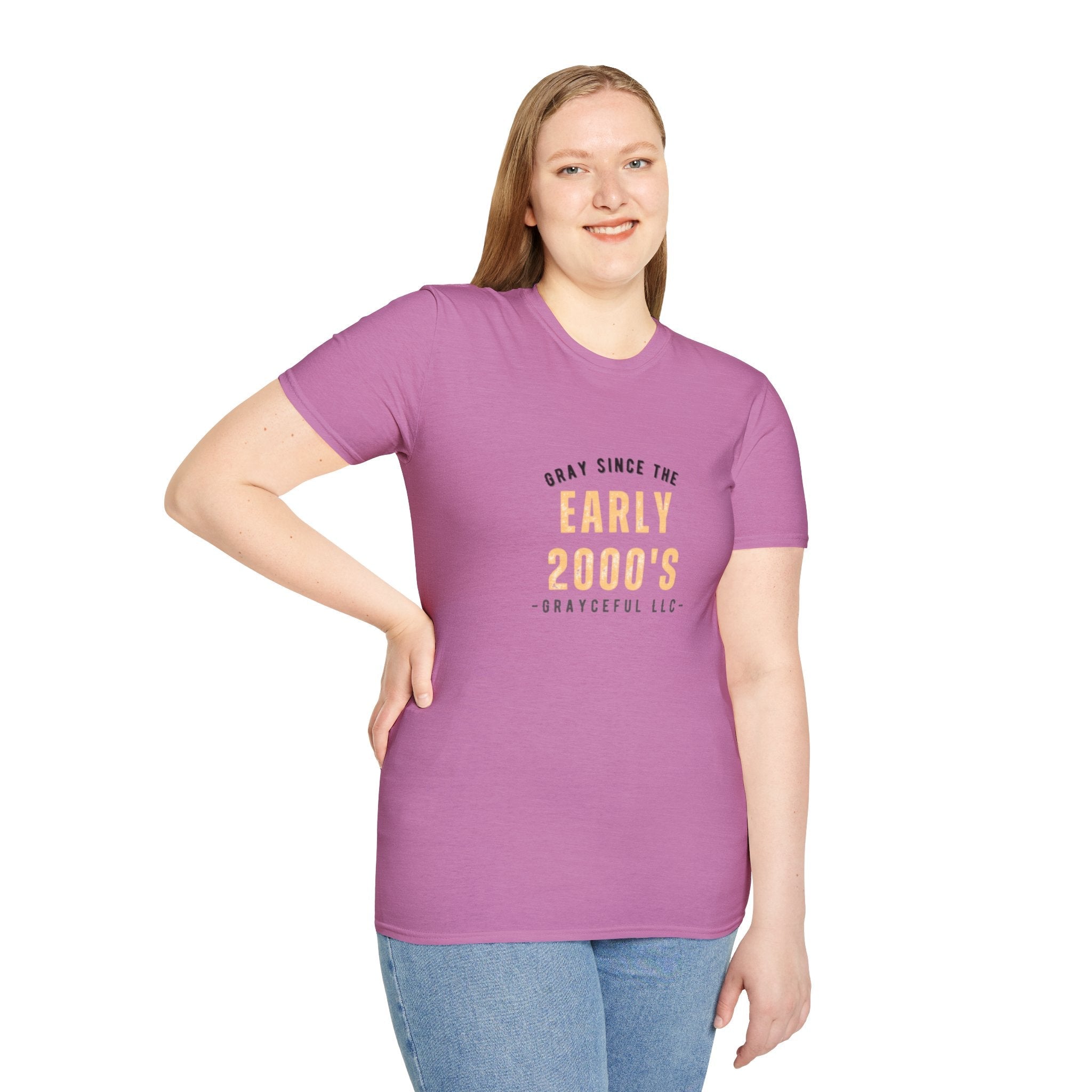 Unisex Softstyle Cotton Crewneck T-Shirt: Minimalist Casual Tee