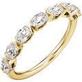 Camille 14K Yellow Gold 2 CTW Lab-Grown Diamond Anniversary Band