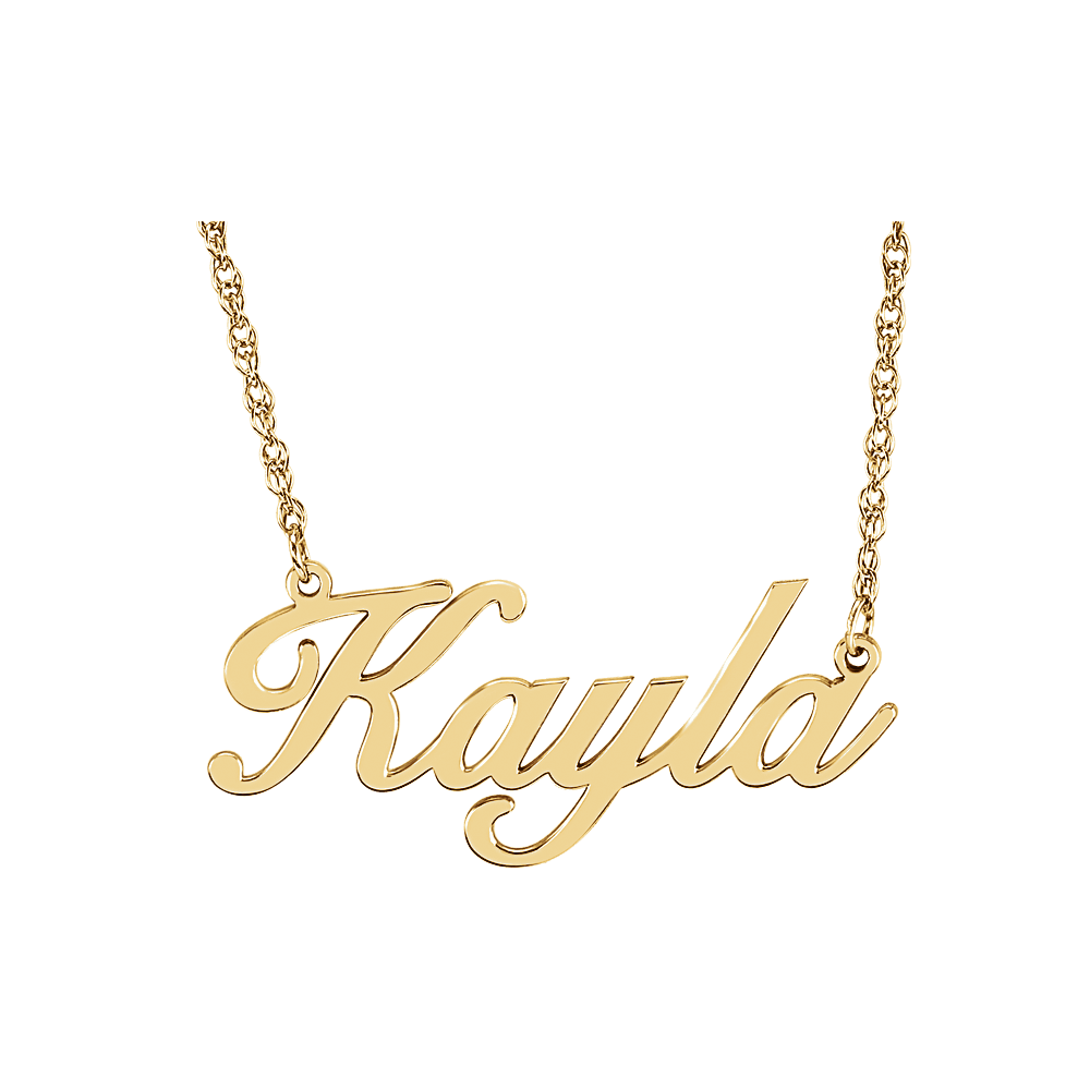 Le Signature Name Necklace