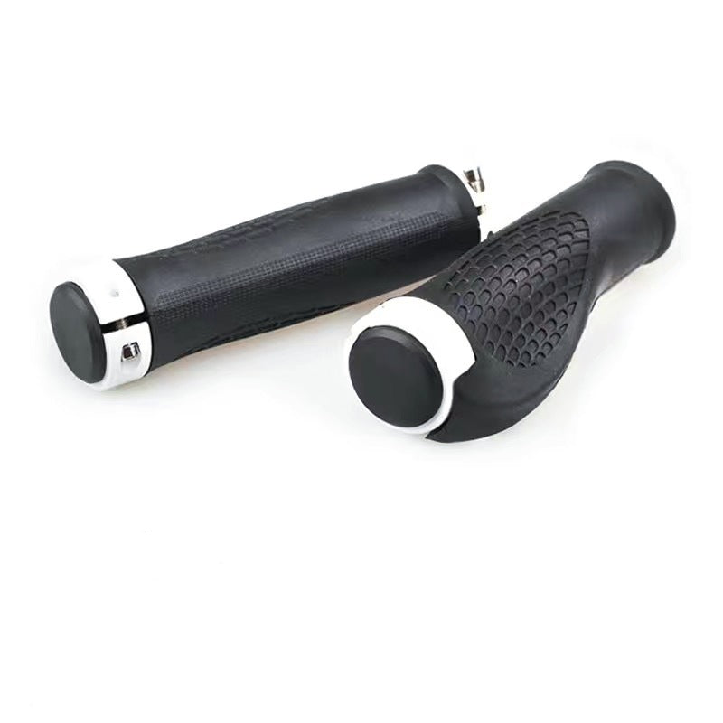 Anti-Slip Mountain Bike Handlebar Grips with Aluminum Alloy Locks