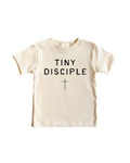 Tiny Disciple graphic tee for kids in cotton fabric