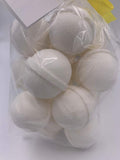 14 bath bombs 1 oz each (Orange Blossom & Honey) gift bag bath fizzies, great for kids, shea, cocoa, 7 ultra rich oils