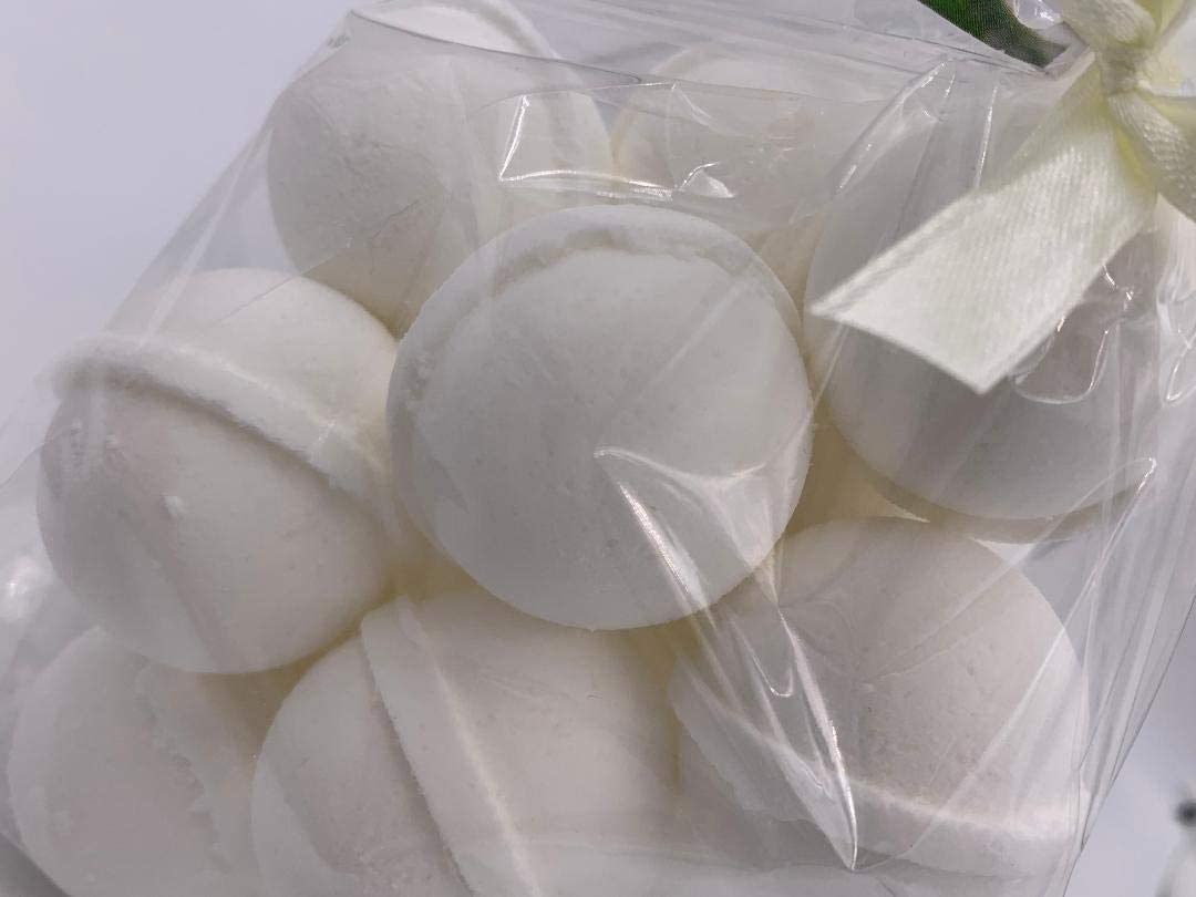 14 bath bombs 1 oz each (Orange Blossom & Honey) gift bag bath fizzies, great for kids, shea, cocoa, 7 ultra rich oils