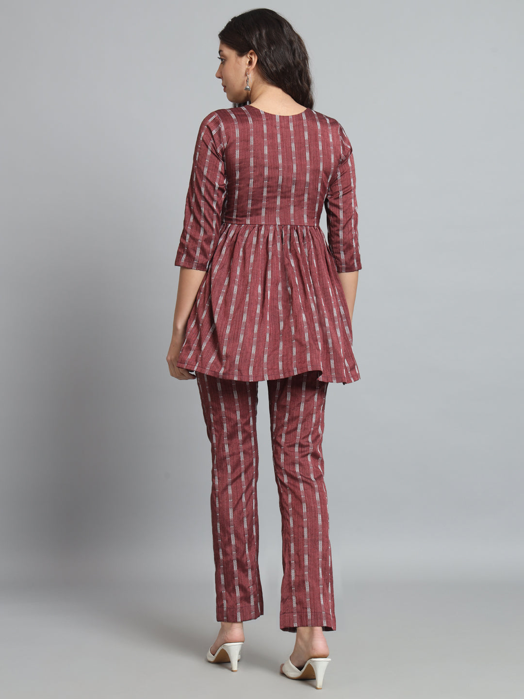 Fab Fashion Dark Purple Co-Ord set