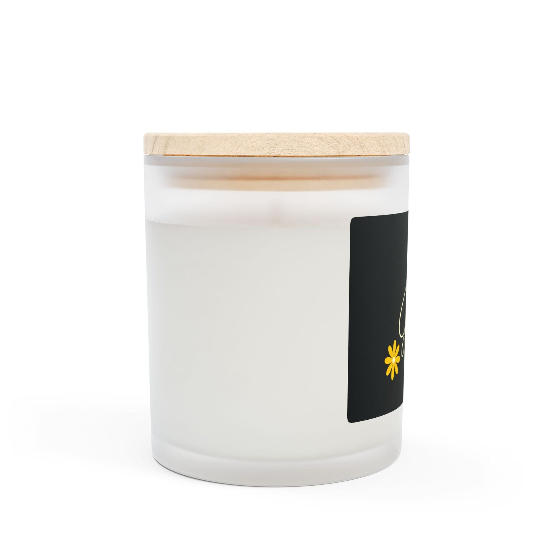 Graysitive Frosted Glass Candle, 11oz Minimalist Home Decor