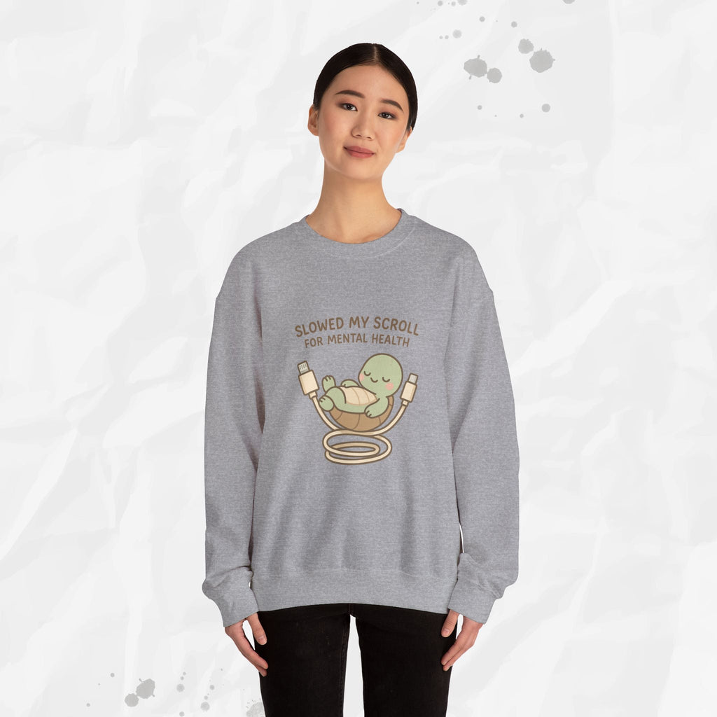 Slowed My Scroll - Crewneck Sweatshirt