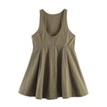 Women Clothing Summer Loose Wear Comfortable Slimming Vest Dress