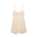 Women Clothing Summer Sexy Sexy Slim Embroidered Underwear Dress