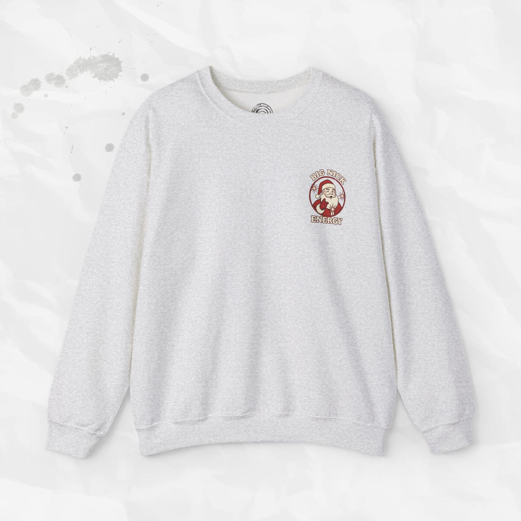 Big Nick Energy – Crewneck Sweatshirt (Pocket Print)