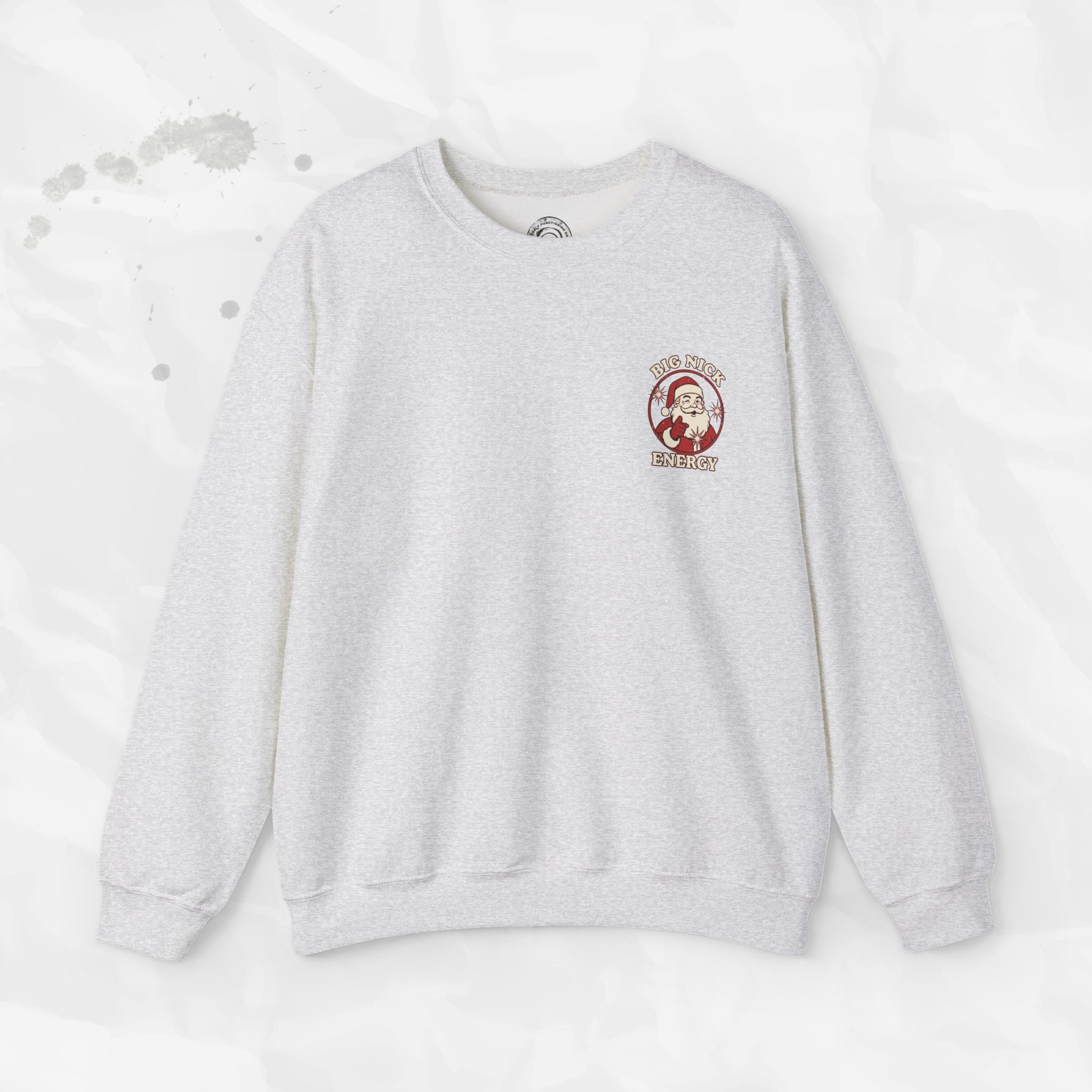 Big Nick Energy – Crewneck Sweatshirt (Pocket Print)