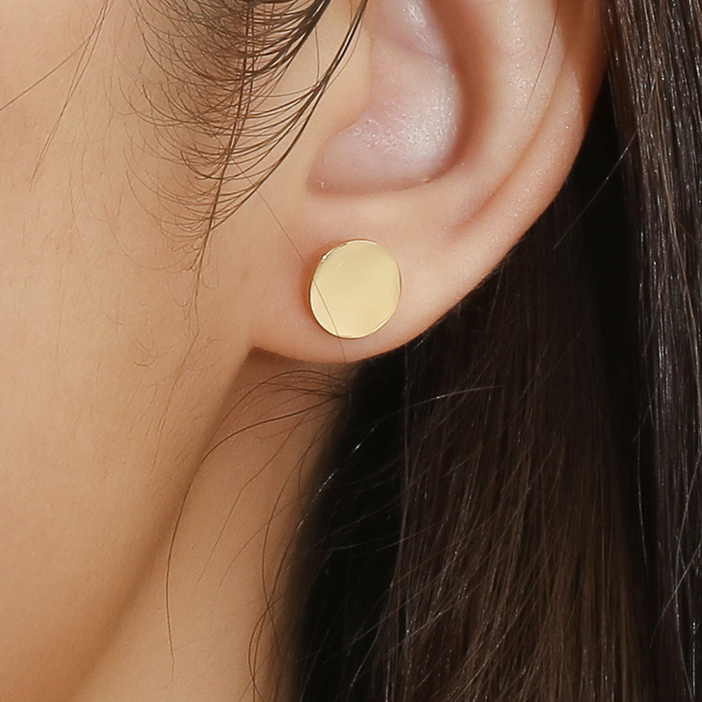 Sleek And Elegant Titanium Steel Trendy Earrings For Women