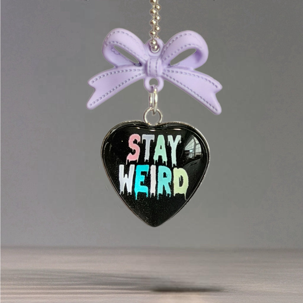 Stay Weird Charm - Tumbler Handle Charm